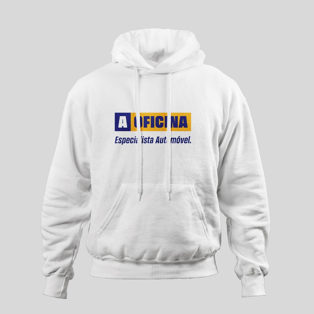Hoodie A Oficina (Branco)
